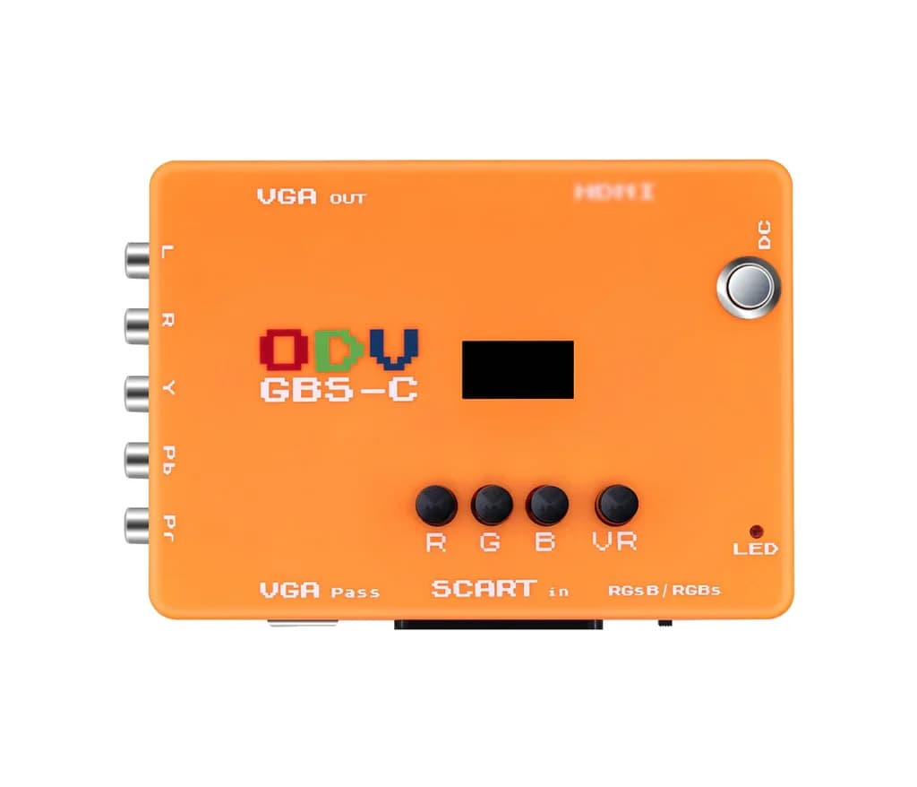 VGA/Scart Scanner VGA/HDMI component Mcbazel ODV-GBS-C for PS1/PS2/PS3/Game Cube/N64/Retro