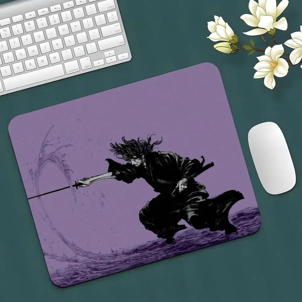 Manga Vagabond Mouse Pad Rubber Antislip Keyboard Pad Mousepad Gaming Accessories XXL Office Computer Mat