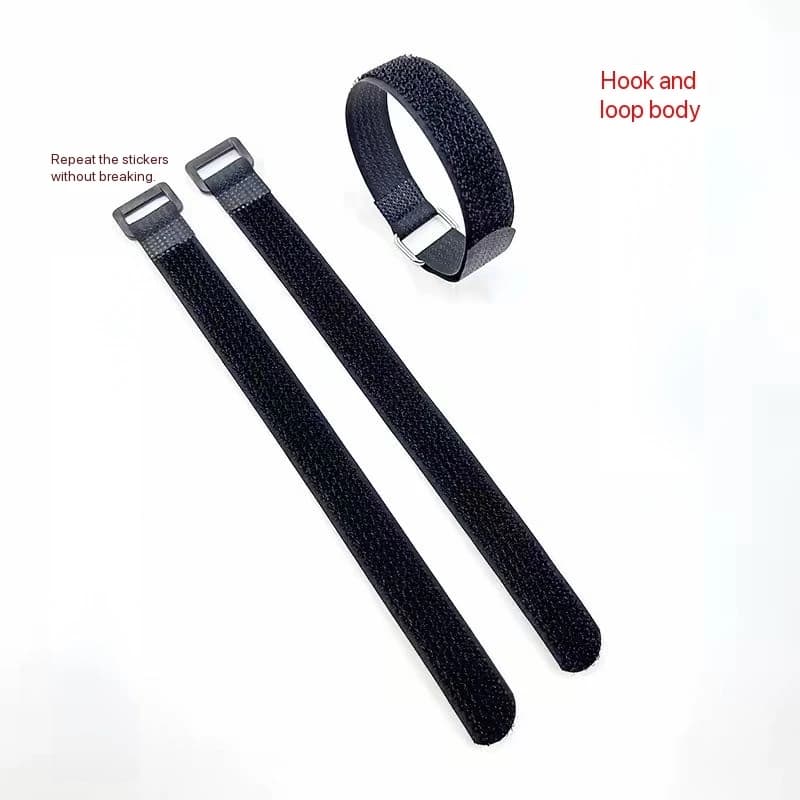 5/10pcs 20CM Battery Magic Cable Ties, Durable, Anti-slip Leather Cable Ties for Drone, Helicopter, FPV