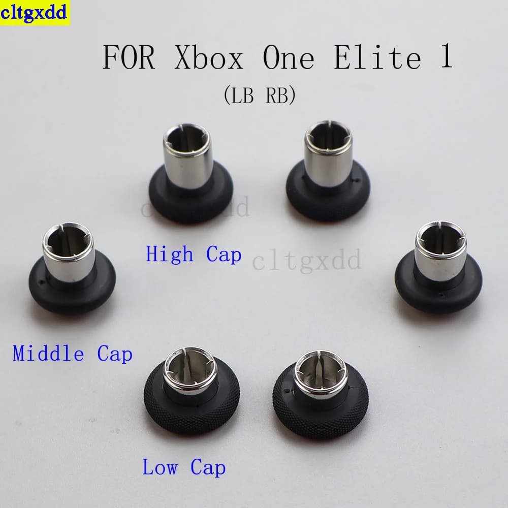 Cltgxdd 1 paio adatto per Xbox One Elite 1 gamepad joystick cap accessori LB RB chiave mosaico pulsanti alti/medi/bassi