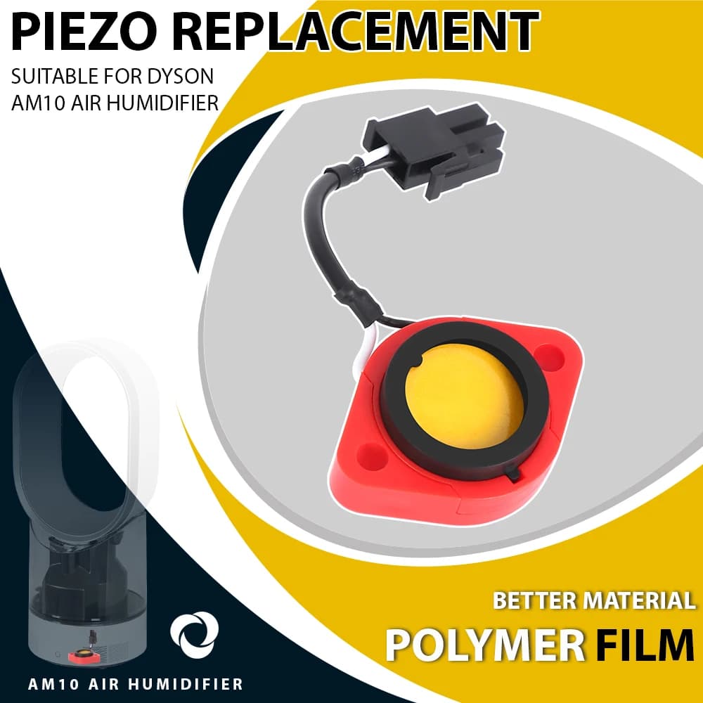 Piezo di ricambio per accessori umidificatore d'aria Dyson AM10 compatibili con la parte NO.966684-01 Parti della ventola dell'umidificatore d'aria