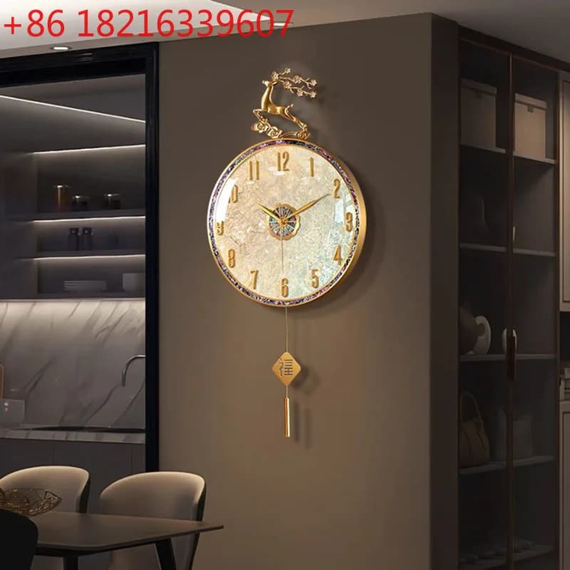 Orologi da Parete di Lusso TAO, Moderni e Creativi, Stile Nordico per Ristoranti, Decorazione Casa