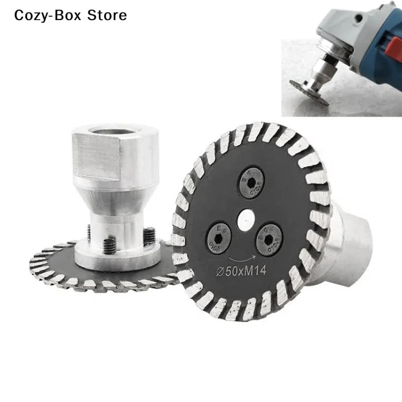 [ZY]40/50MM Acuum Brazed Diamond Engraving Saw Caving Blade M14 Flange Grinding Disc Cutting For Tile Marble Concrete Ceramic