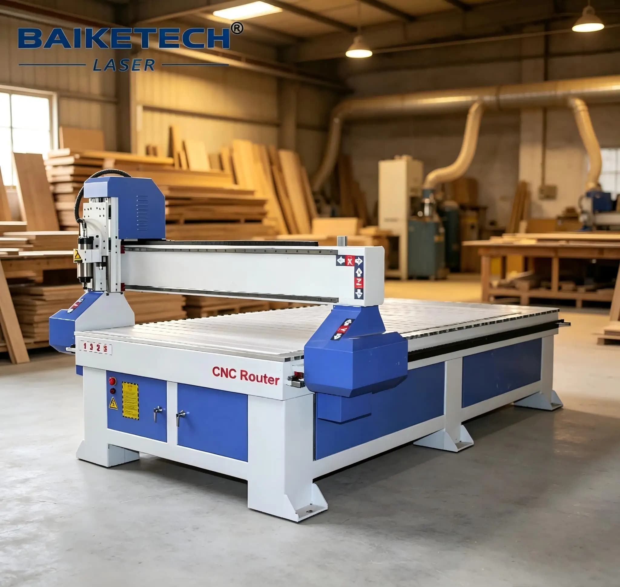 80W Hermetic CO2 Glass Tube Laser Cutting Engraving Machine 1300*2500mm Working Area Water‑Cooled Acrylic Perspex LGP Engraver W