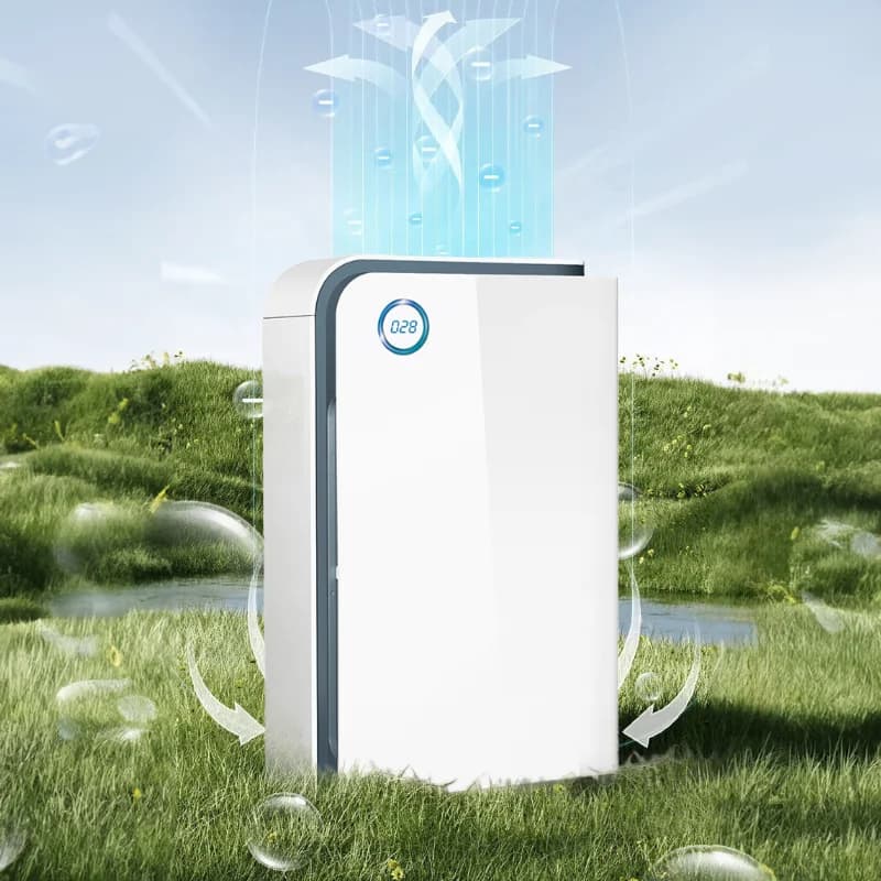 Filtro dell'aria con filtro HEPA a carbone attivo intelligente ridotto al 30% con produttori di purificatori d'aria domestici con controllo intelligente dell'app