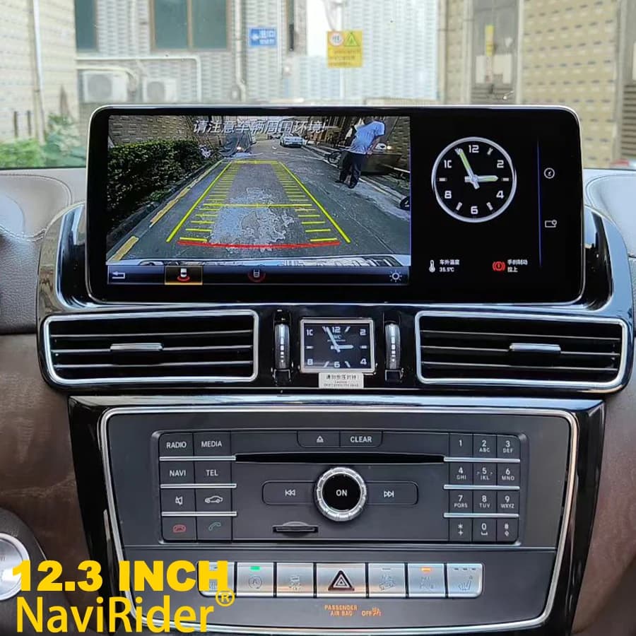 For Mercedes Benz ML GL GLE GLS GLK GLA W166 X166 2010-2015 Android 13 Car Multimedia Player QLED Screen Wireless Carplay GPS