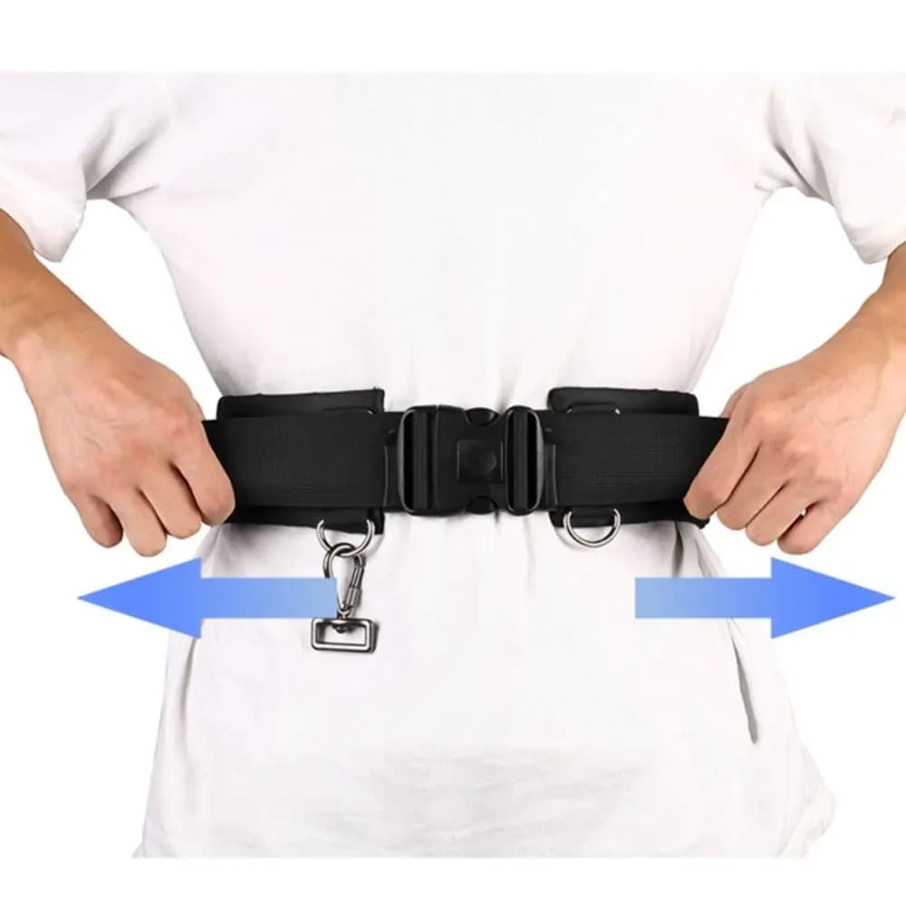 Cintura regolabile per fotocamera Cintura con gancio Fibbia Fascio Cintura per fotografia Borsa per lenti multifunzione Tasca per tracolla SLR/DSLR