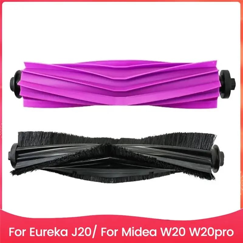 AEE8-2PCS Vacuum Main Brush Replace For Eureka J20/ Midea W20 W20pro Vacuum Cleaner Spare Parts