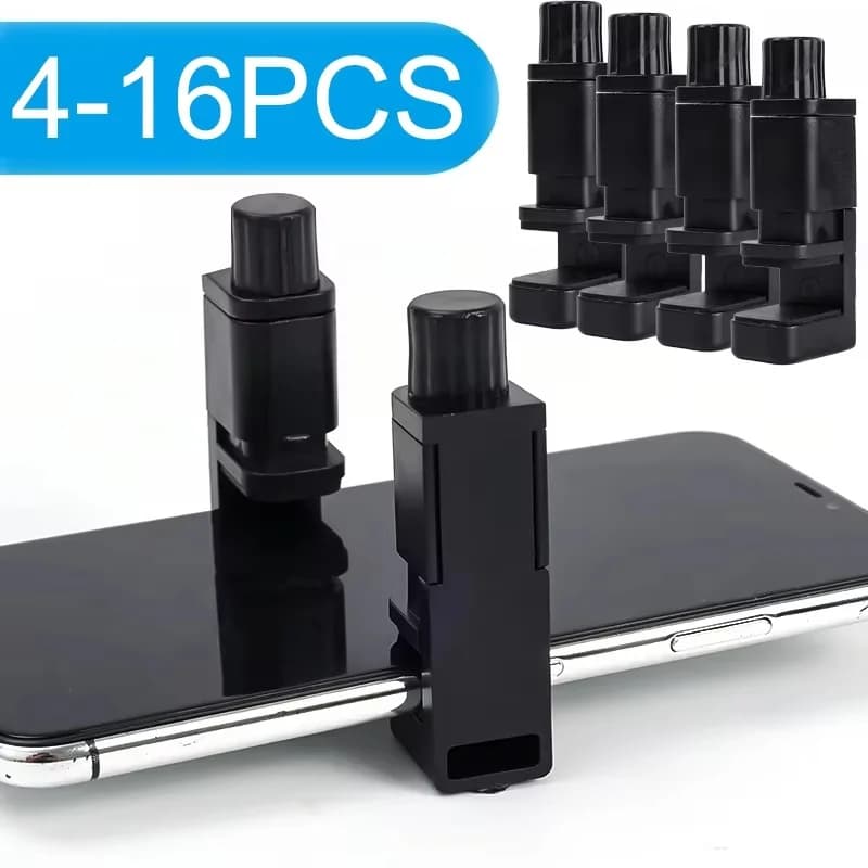 Morsetto universale per fissaggio schermo da 4/16 pezzi, strumenti regolabili per la riparazione di telefoni cellulari, clip di fissaggio per display LCD per tablet