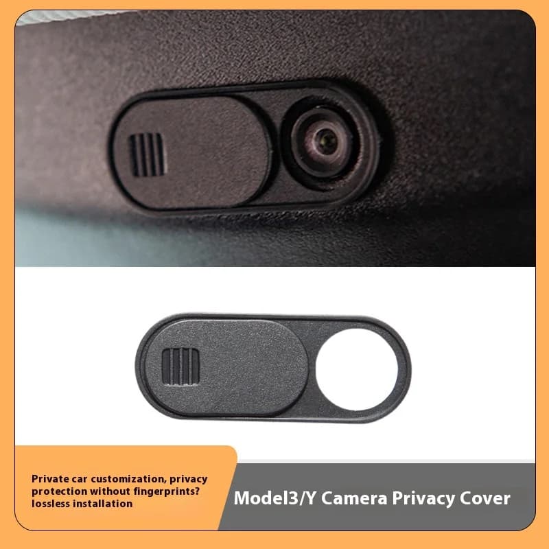 Modifica della copertura della privacy della fotocamera interna Tesla Model3 adatta per adesivo di protezione della privacy della fotocamera interna dell'auto Tesla