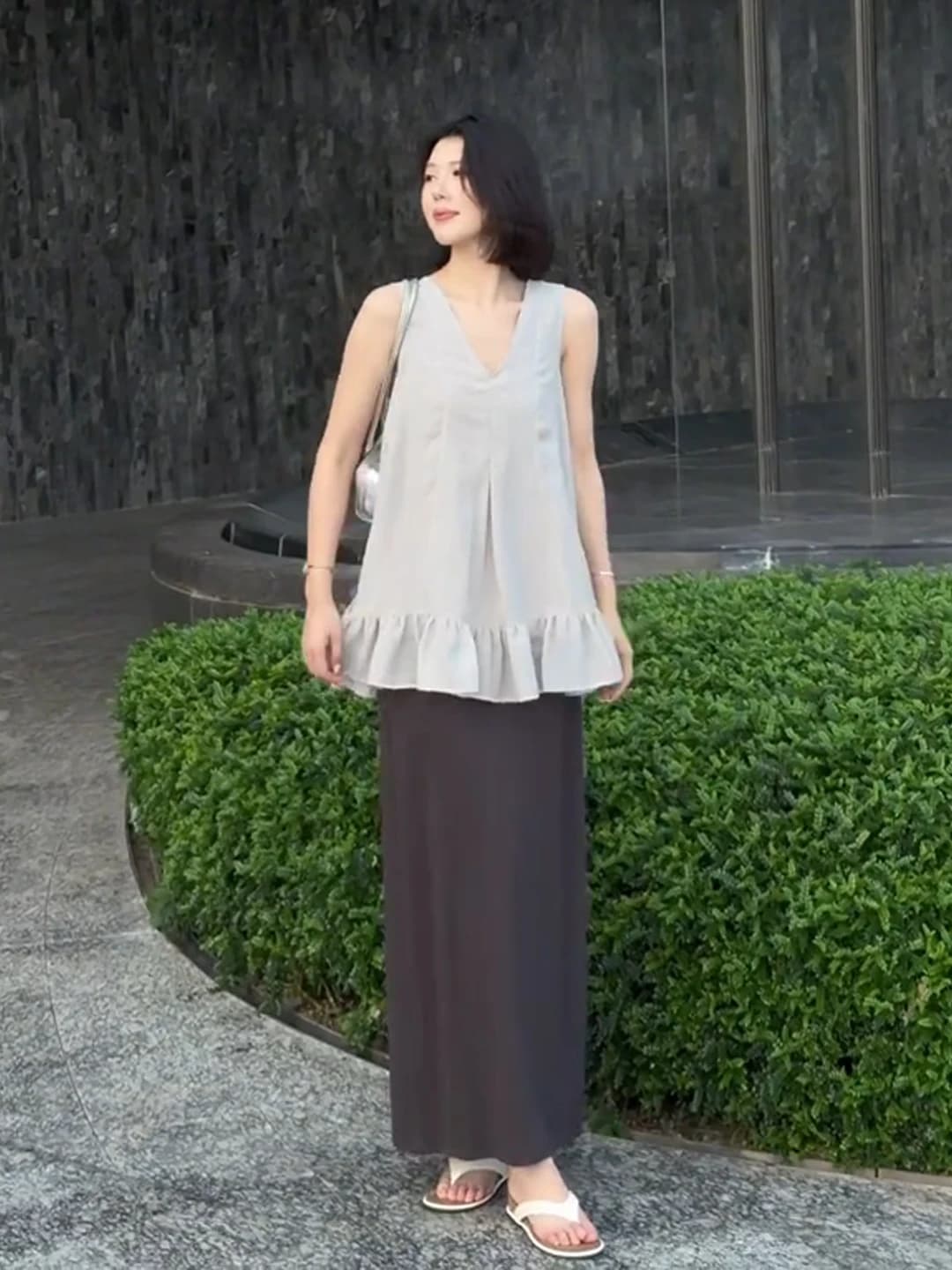 Summer 2026 Women's Fashion Set with Lace Trim V-neck Sleeveless Vest Top High Waist Pants Polyester Fiber Casual Style