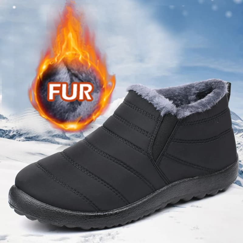 Stivali da uomo Neve Calde Escursionismo Stivali invernali Uomo Scarpe da uomo leggere Stivaletti impermeabili unisex Calzature Scarpe da lavoro da uomo