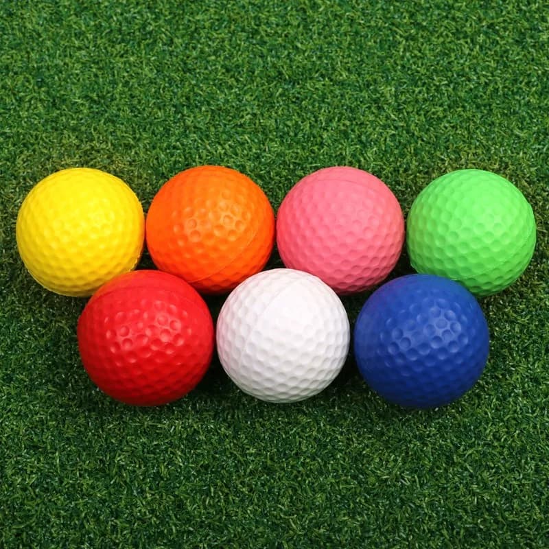 Palline da golf in schiuma PU per allenamento indoor, giocattolo per bambini, 20 pezzi