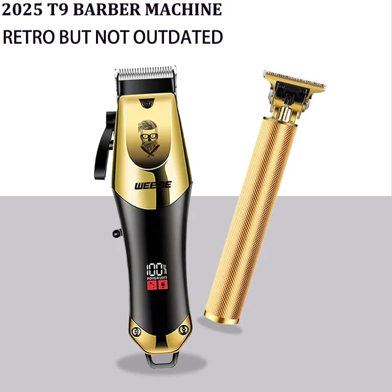 USB haircut kit for man/display LCD, | Body/hair/barba cutter | Fast Charge & Travel toeping set for domestic use/feste