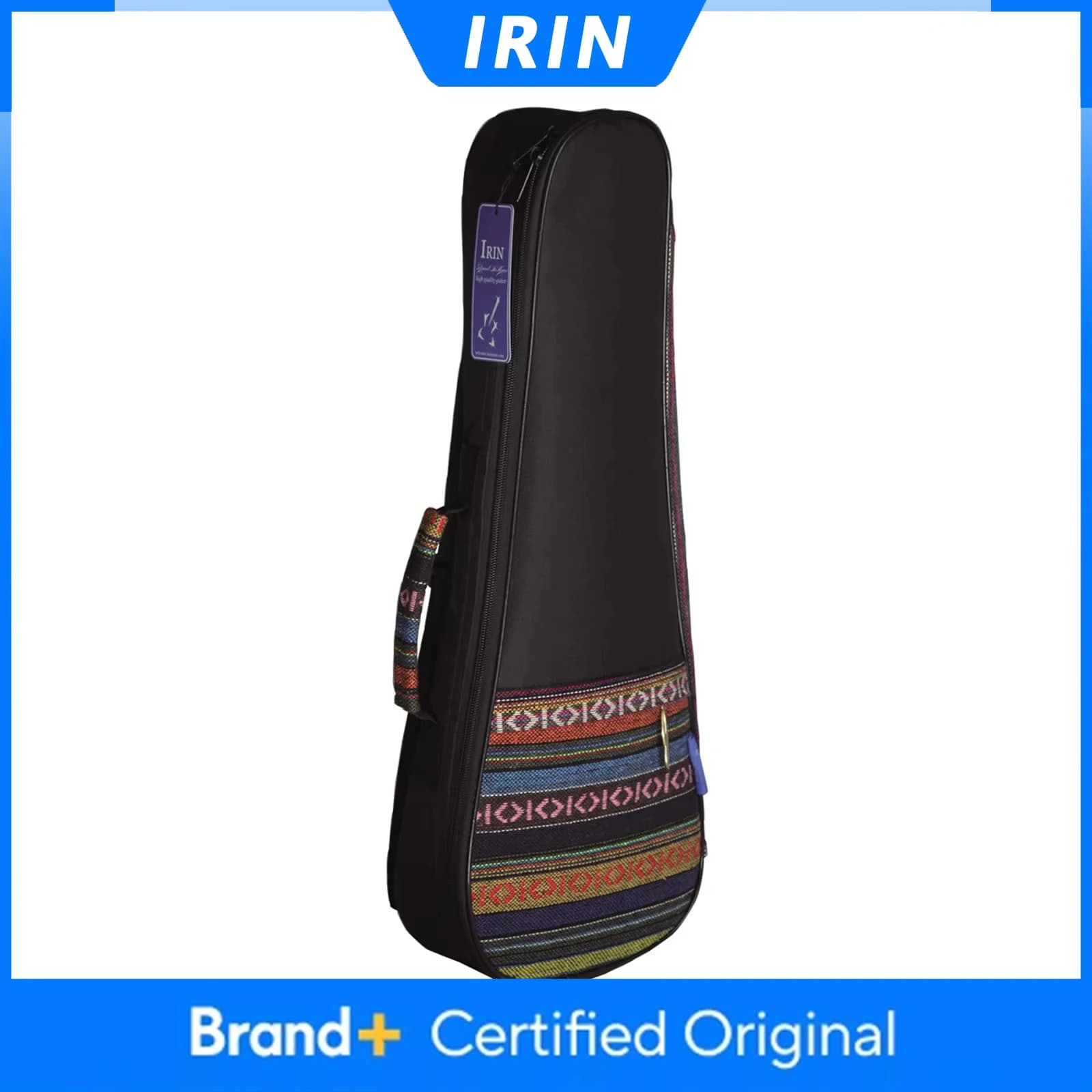 IRIN 21 Inch Ukulele Bag Colorful Waterproof Cotton Ukulele Guitar Case Portable Mini Guitar Bag Guitar Parts & Accessories