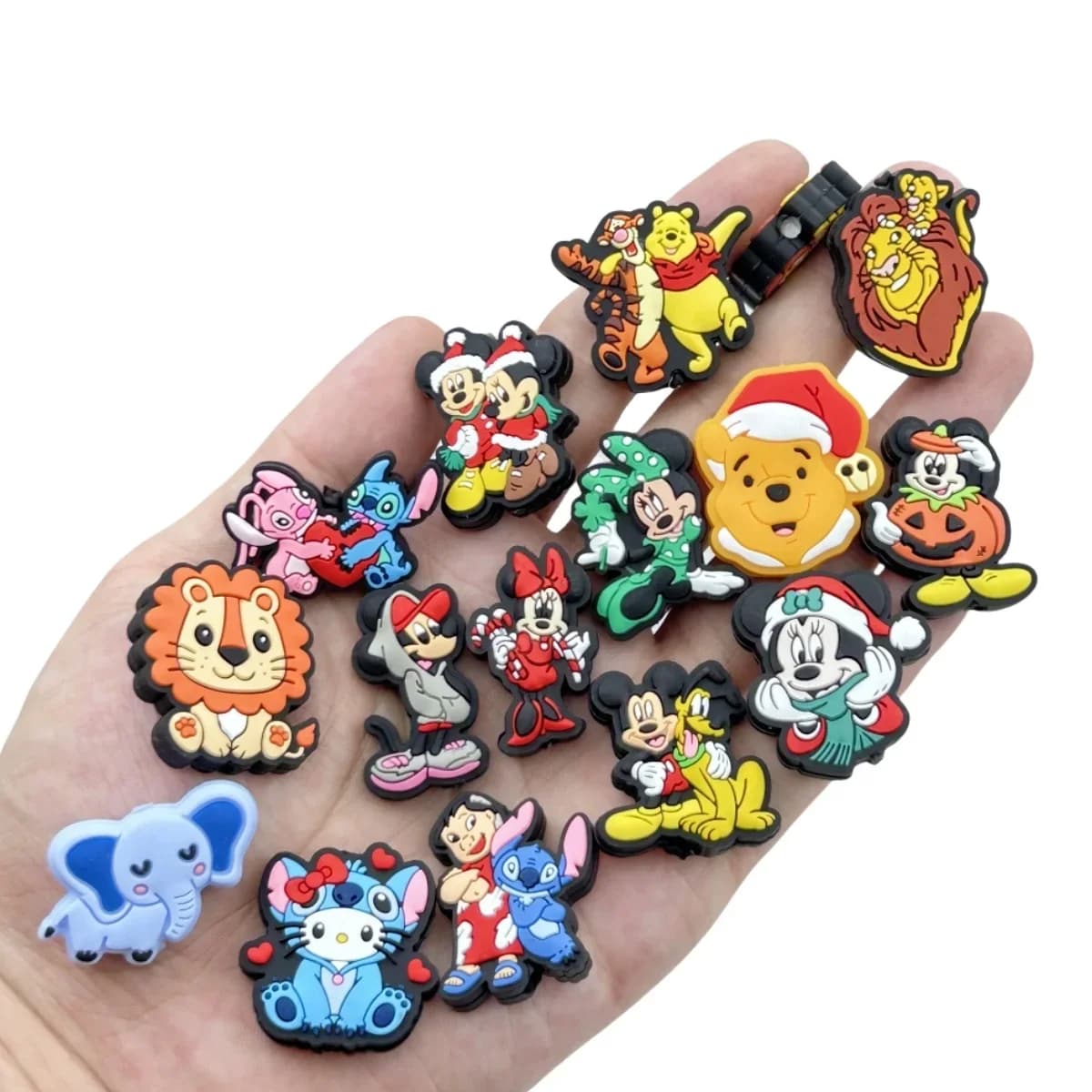 10 pezzi di perline in silicone perline di cartone animato penna fai da te gioielli ciondolo catena ciuccio accessori portachiavi perline in silicone regali creativi