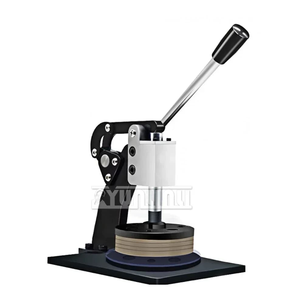 Strumento Campionatore Manuale per Tessuti, Carta, Pelle, Plastica - Disco per Campionamento e Piastra per Incisione
