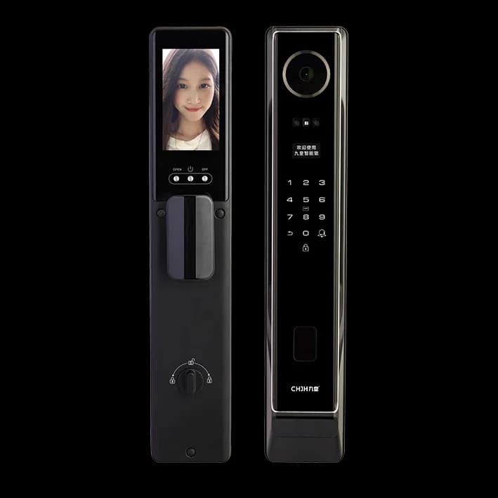 Modern Style Intelligent WiFi Connected Stainless Steel Door Lock Waterproof Exterior Smart Lock with Cloud Data Storage Options