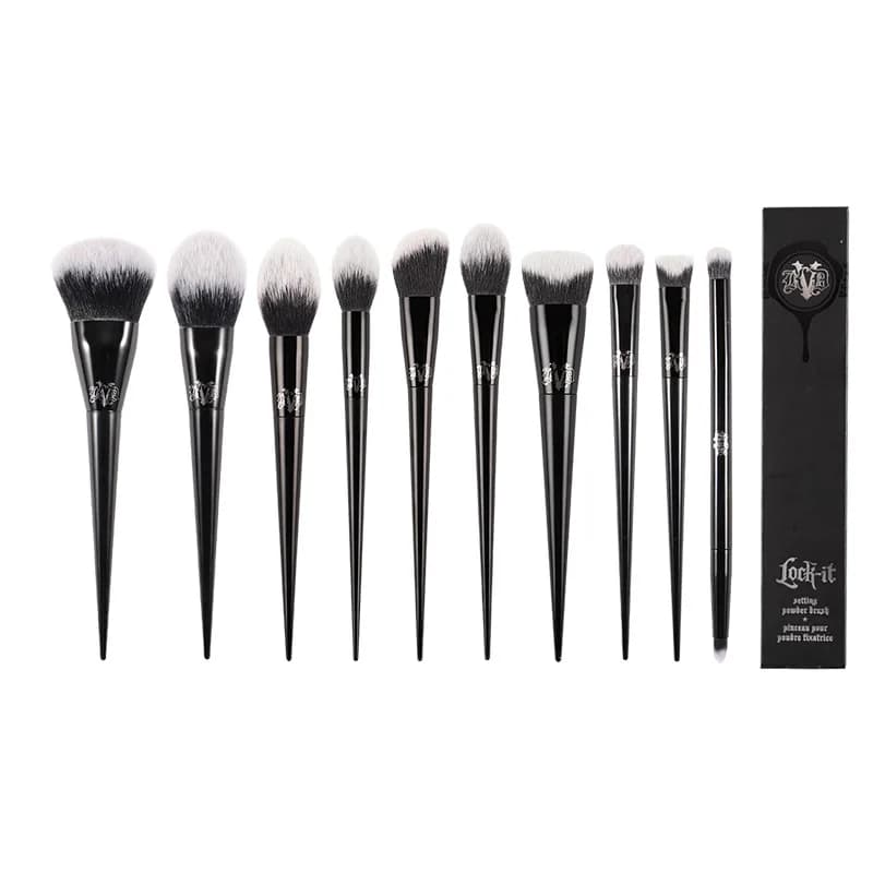 KVD Makeup Brushes Series Fard Dust Resistant Corrector Umbrella Blend Cosmetic Beauty Soft Brush Tools Maquiagem