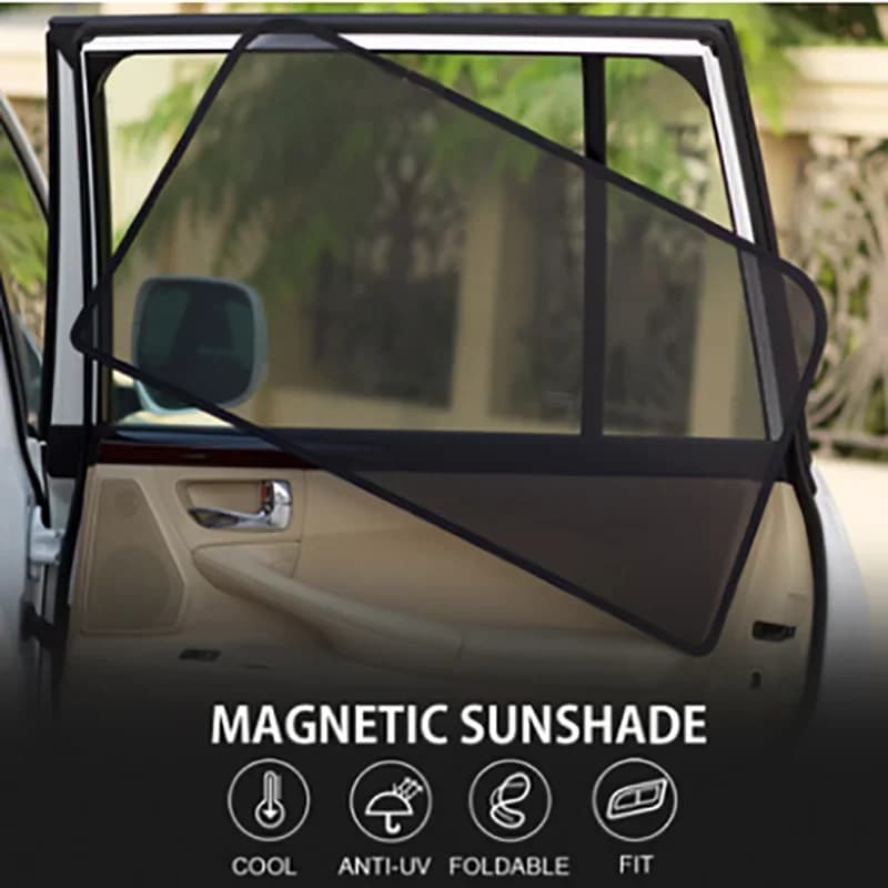 For KIA NIRO 2017 2018 2019 2020 Side Window of the car Magnetic Network Tent Car Sunscreen Mosquito Powder UV protection Sun visor Cover