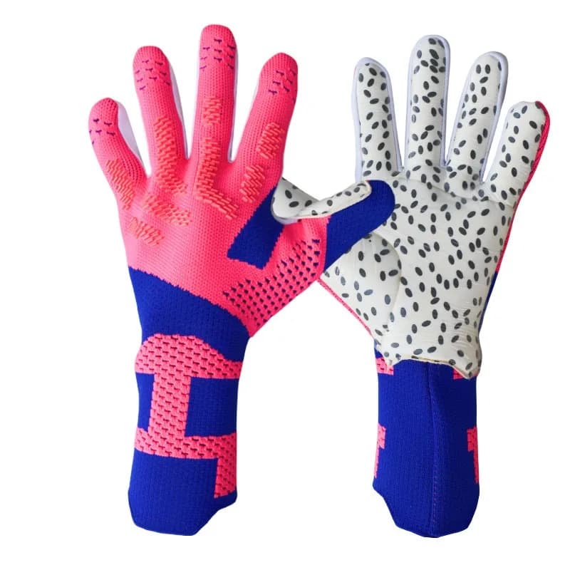 Guanti da portiere antiscivolo in lattice Nuovi guanti da portiere per giovani adulti Guanti da allenamento per giochi sportivi da calcio