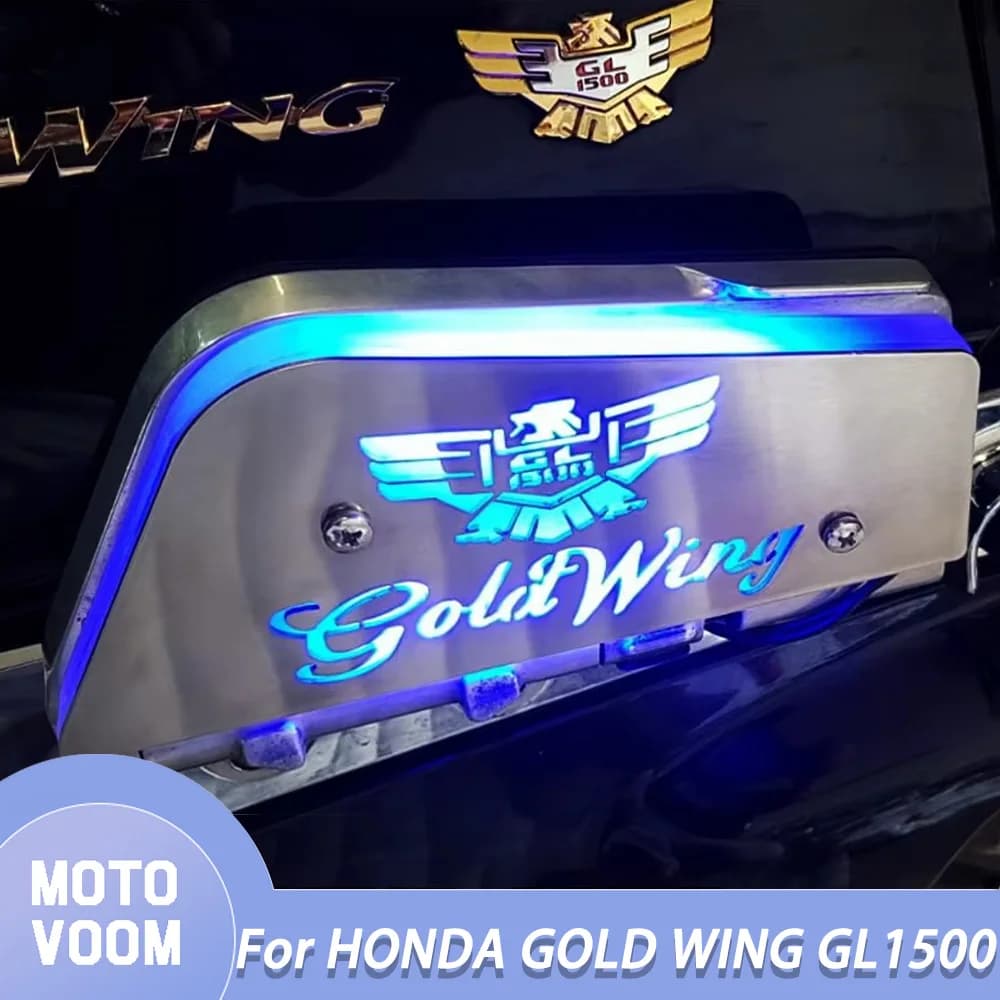 Goldwlng 1500 Fodera Poggiapiedi Passeggero Per HONDA GOLD WING GL1500 LED Copertura Poggiapiedi Goldwing1500 Illuminazione Pedana Accesso