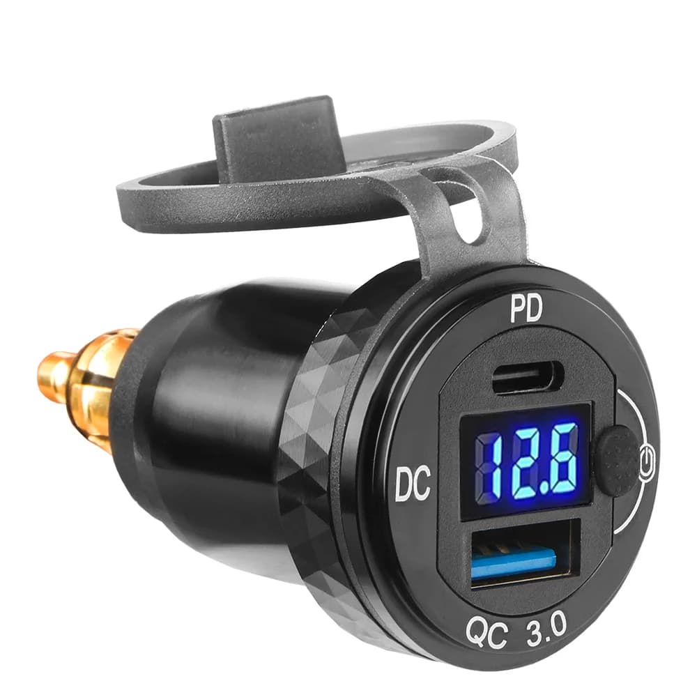 For BMW R1200GS Adventure R1250GS F900 R/XR F700GS g310gs tiger800 Motorcycle Power Adapter Dual USB port Power Adapter Power socket
