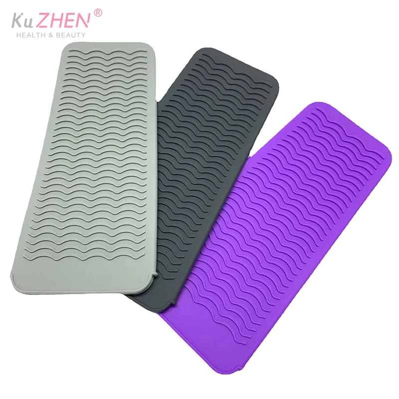 1 Piece Silicone Case for Iron Curtains, Bag Holders for Hair Plates, Insulated Iron Carpet, Thermal Bag