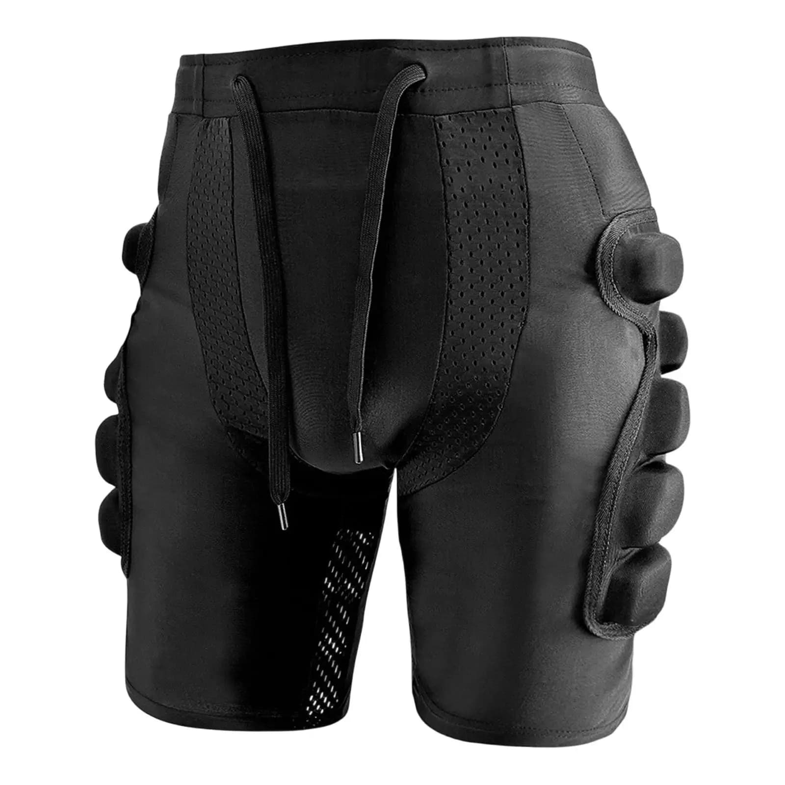 Pantaloncini imbottiti da uomo con imbottitura protettiva in spugna EVA per pattinaggio, snowboard, coccige, pallavolo, calcio