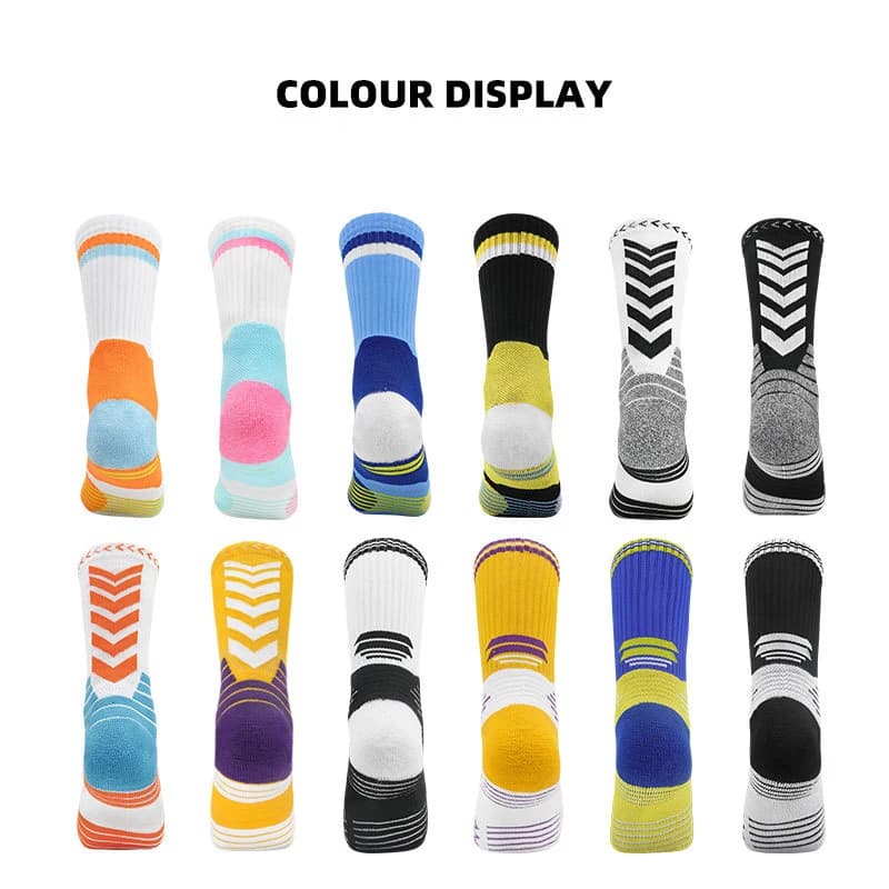 Calzino da ragazzo sportivo traspirante per bambina compressione fornitura transfrontaliera corsa equitazione ciclismo basket ciclismo studente calcio bambino