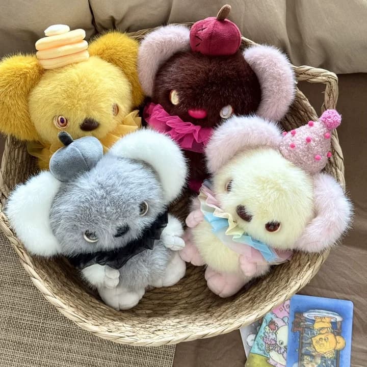 Papa Monster Toys Stuffed Doll Blind Box Figurine Cute Soft Palm Size Desktop Home Decoration Holiday Gifts For Women Fans