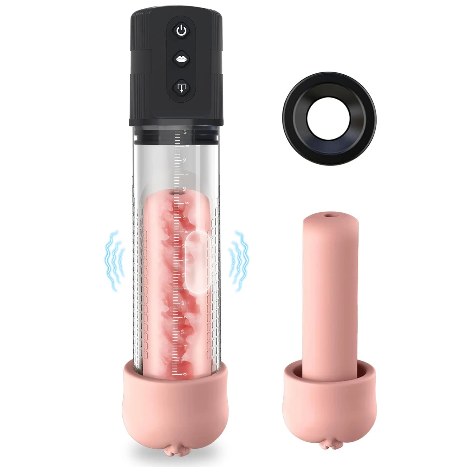 Penis Electric Pump For Man Enlargement Vacuum Pump Extend Male Masturbator Pump Pene Larger Trainer Adult Sex Toy