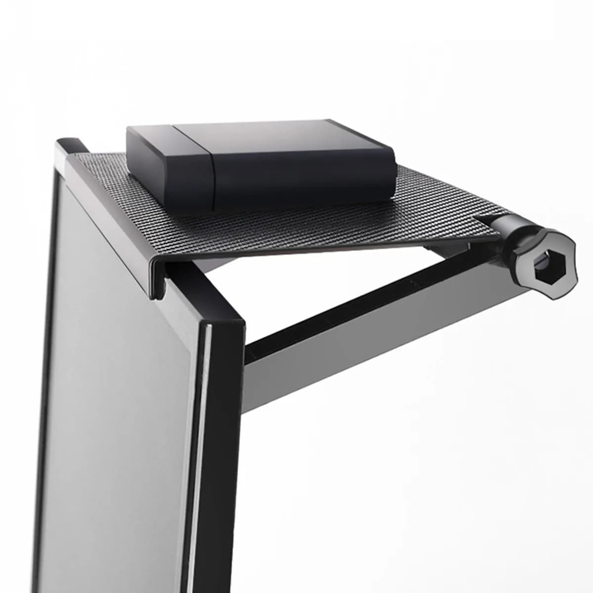 1 Piece Router Storage Rack, Punch-Free Set-Top Box Storage Rack Desktop Computer Monitor Storage Rack Screen Bracket