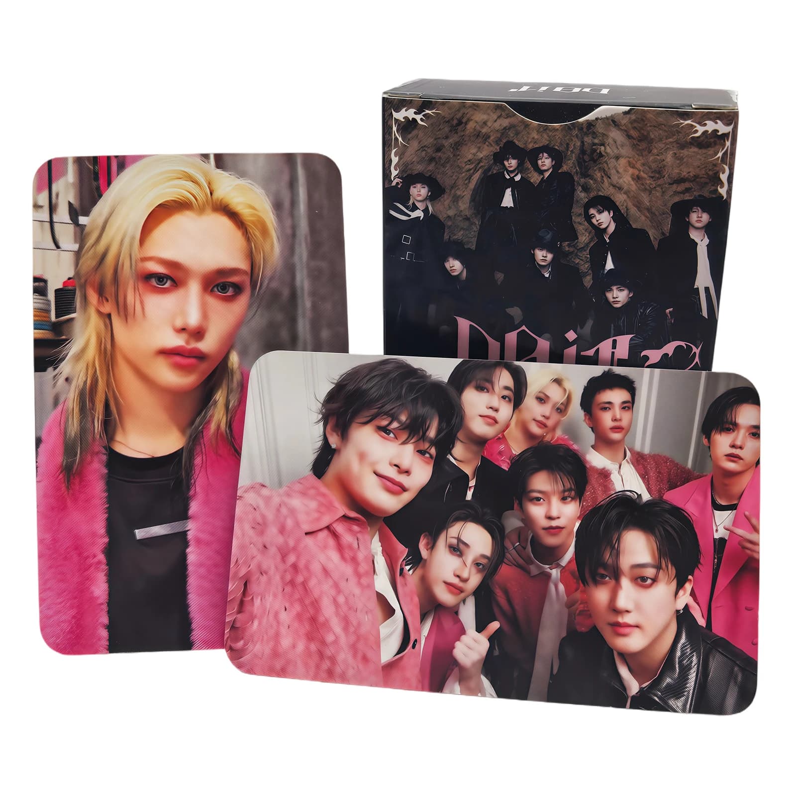 92 Photocards Stray Kids dell'album DO IT, set di 60 Lomo Card e 32 adesivi, merchandising regalo per ragazzi e ragazze