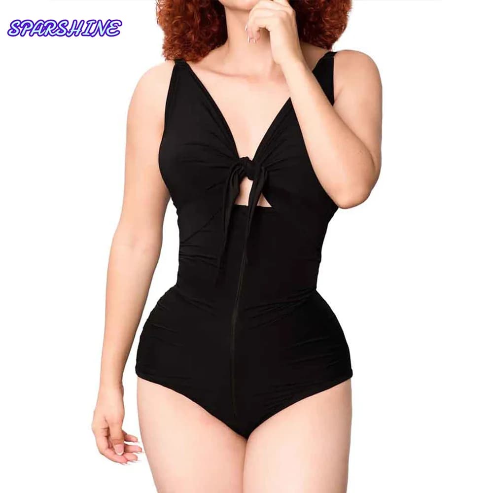 Fajas Donna Body Shaping Triangolo Tuta Stringere addominale Shapewear Butt Lifter Vita Trainer Biancheria intima Modellante Costumi da bagno