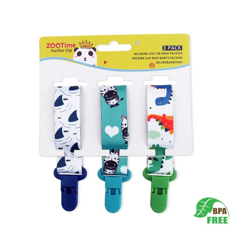 3 Pieces/Set Clip for Children's Toy with Cartoon Print