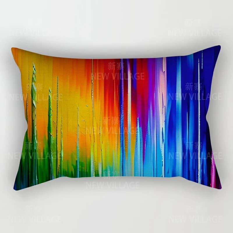 Modern decorative cushion for living room furniture, pillow pillowcase 40x60 cm, abstract, bedroom, bed, sofa