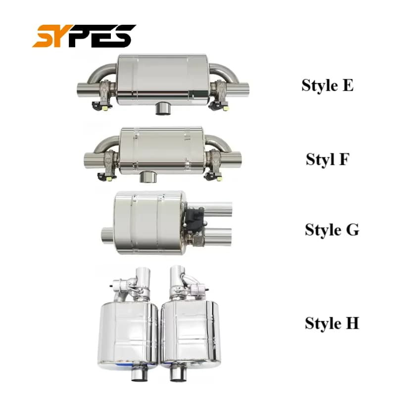Silenziatore Universale per Auto con Valvola Elettronica, Tubo di Scarico Valvetronic, Silenziatore per Corse su Strada, Onda Sonora 2/2.5/3 Pollici 63/76mm