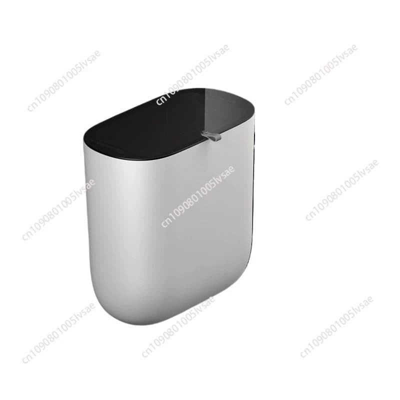 Pattumiera con supporto da pavimento con gancio autoadesivo per cucina, pattumiera per la casa, pattumiera per il riciclaggio del bagno, strumenti per la pulizia