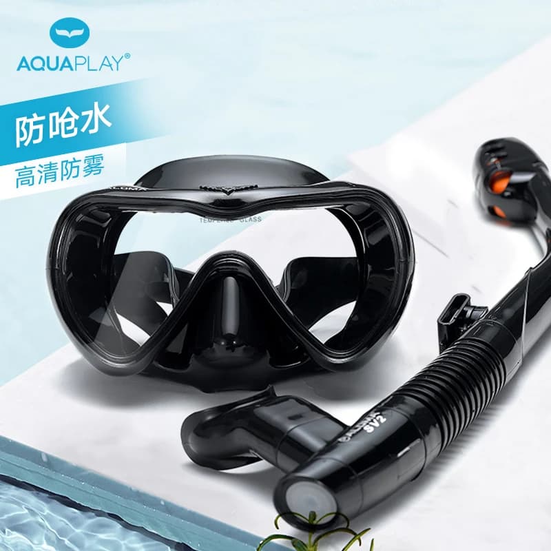 AquaPlay Professional Swimwear Waterproof Swimwear Adult Snorkeling Mask Advanced Water Resistant