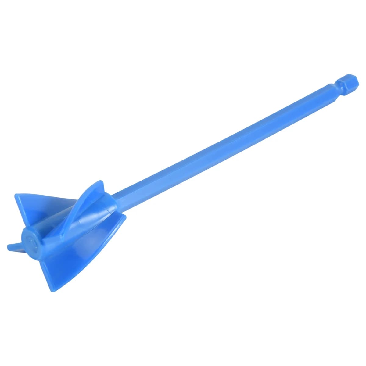 A06K Confezione da 4 palette per miscelatore di resina, attacco per miscelatore epossidico per trapano, miscelatore di vernice riutilizzabile, per resina epossidica, smalto ceramico, silicone