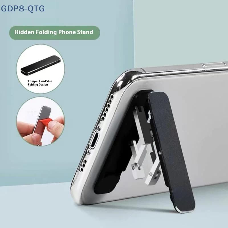 NUOVO 1/3PC supporto per materiale da tavolo in lega di alluminio Mini supporto per telefono cellulare pieghevole invisibile angolo regolabile per cellulare