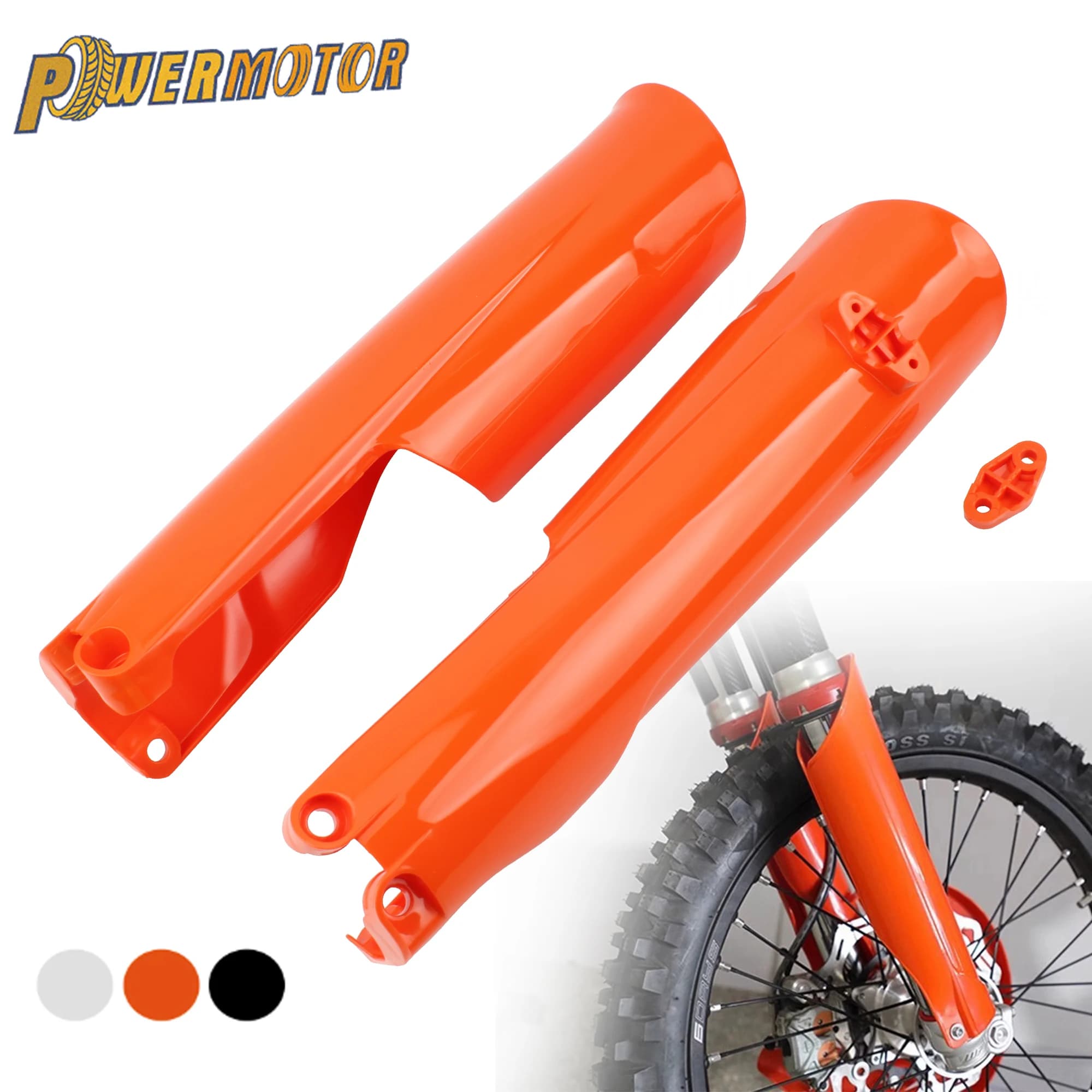 Per KTM EXC Enduro Moto Forcella Protezione Ammortizzatore Guard SX SXF XC XCF XCW XCFW 125-500 2016-2024 Dirtbike Motocross