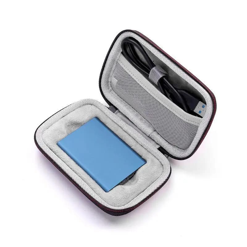 652F SSD portatile EVA trasporto rigido per custodia antiurto organizzatore da viaggio per T1 250 500 1 2 SSD