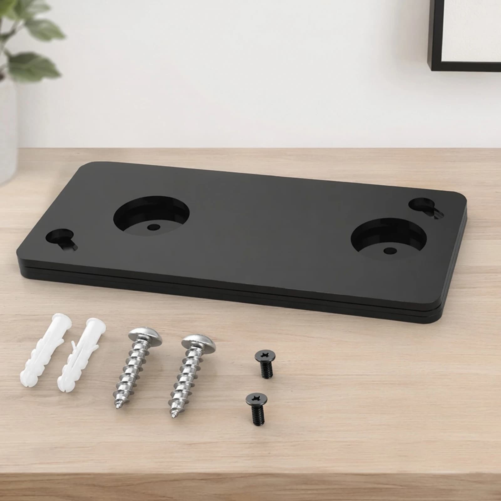 Under Desk Mount for Dell UD22 Docking Station Space-Saving Mounts Easy Installation Stealth Mount for Home Dormitory School Use