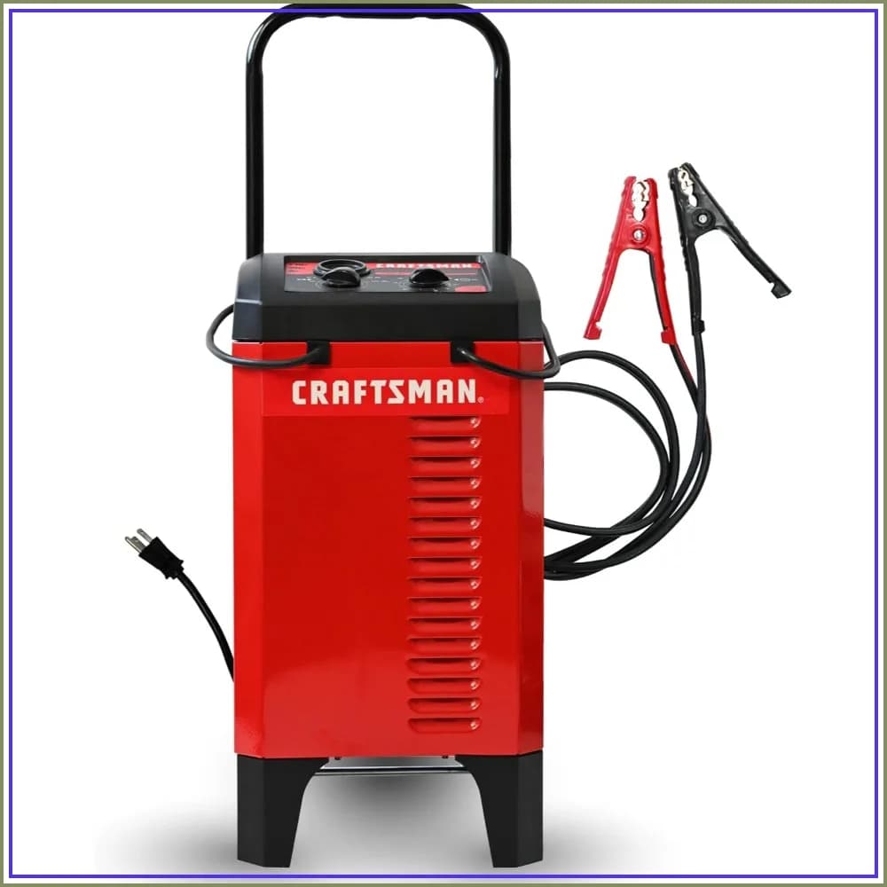 2-in-1 Car Battery Charger & Engine Starter, 175A Start, 25A Boost, 6A Charge, Timer Control, for 12V Cars, Trucks, SUVs, Marine