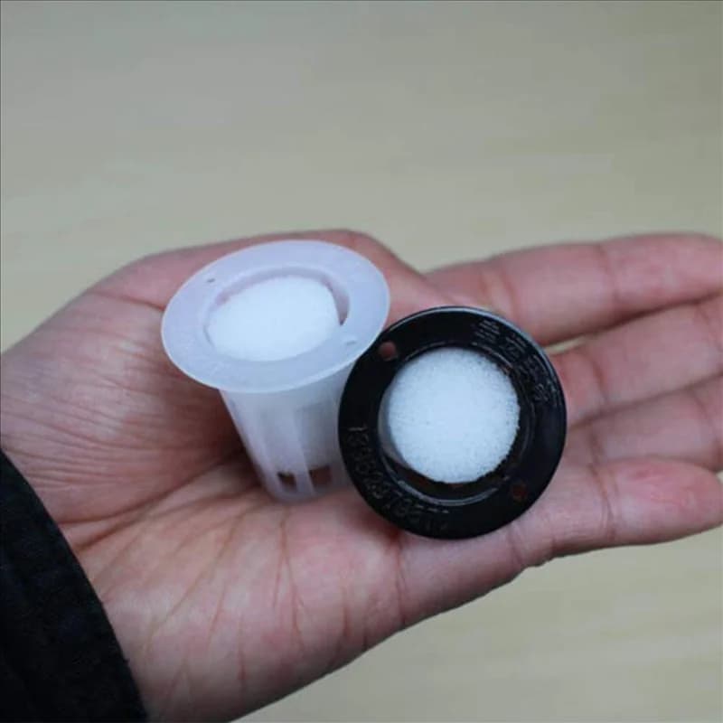 AB33-200 pezzi spugna idroponica cilindrica 19 mm per la coltivazione di piante vegetali in vasi netti, accessori per la crescita delle piante