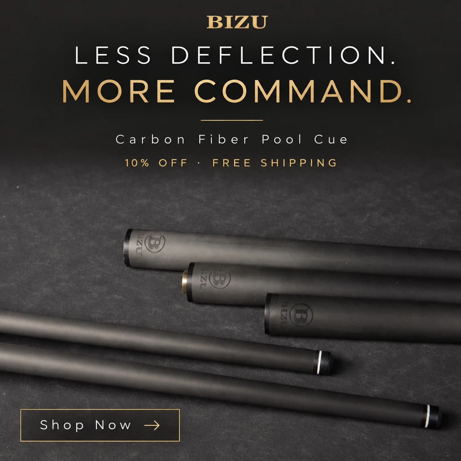 BIZU Carbon Fiber Snooker Cue Shaft 12.5mm Tip Steel Joint Pool Billiards Cue Stick Accessories for Billiard Supplies,only shaft