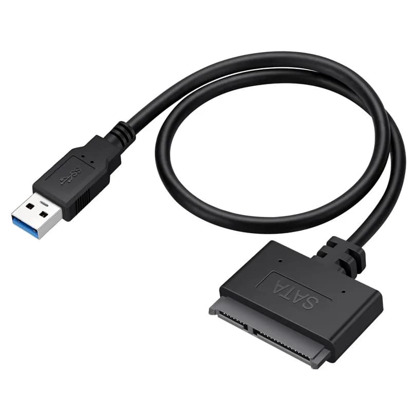 SATA to USB3.0 Cable USB to SATA III Hard Driver Adapter 2.5 Inch External HDD SSD USB to Sata Cord Connector Converter