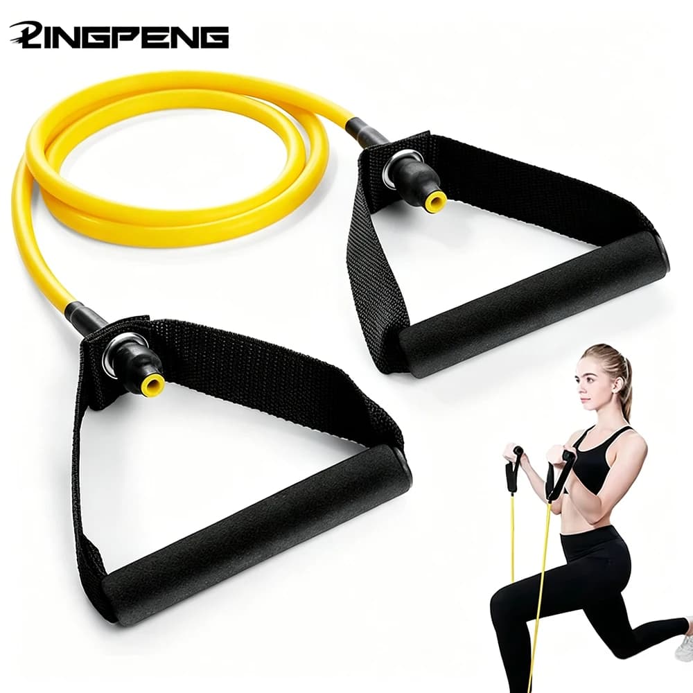 Resistance Bands with Handles, Workout Exercise Bands for Men Women, Home Strength Training Fitness Equipmen